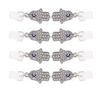 VALICLUD 8pcs Type-C Charging Port Dust Plugs for Mobile Phones Small Decorative Phone Dust Covers Evil Eye Pattern Cell Charging Hole Protection Compatible USB-C Devices