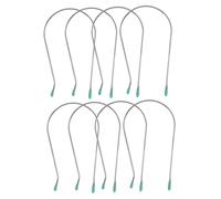 VALICLUD 8pcs U Shaped Electric Heating Hair Roller Clips Hot Roller Clamp Replacement for DIY Hairstyling Compact Design for