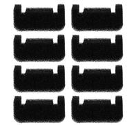 VALICLUD 8pcs Water Fountain Filter Sponge Pet Water Dispenser Filter Black Sponge Material Filtration Function Reduce The Risk of Kidney Issues Suitable for Pet Store and Home