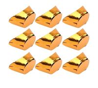 VALICLUD 90pcs Paper Made Ingots Golden Sacrifice Blessing Ingots Sturdy Cardstock Material for Ancestor Worship and Hungry Ghost Festival