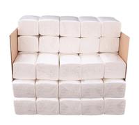 VALICLUD 9packs Natural Wood Pulp Serviettes Napkins Each Extraction Paper Soft Hotel Restaurant Table Napkins