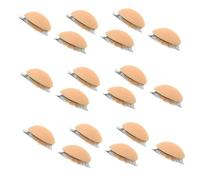 VALICLUD 9Pair Silicone Replacement Eyelids for Lash Mannequin Head Realistic Removable Lash Practice Eyelids with Natural Skin Texture Soft Material for Eyelash Extension Training