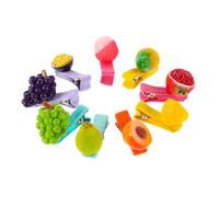 VALICLUD 9pcs Cute Fruit Hair Accessories Mini Hair Clips Lemon Carrot Apple Strawberry Pear Grapes Watermelon for Girls Women