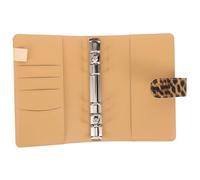 VALICLUD A6 Notebook Cover Budget Binder Shell Decorative Imitation Leather Easy to Carry Easy to Use Handbook Notepad for People and Friends