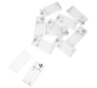 VALICLUD Aa Battery Holder Case Abs for String Lights 10pcs Compact and Portable Replacement Battery Holder for Outdoor Parties