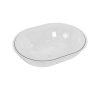 VALICLUD Acrylic Cat Dome Bubble Window for Cat Tree 40x30cm Oval Capsule Bowl with Panoramic View and Easy Assembly Suitable for Small Apartments and Multicat Households