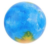 VALICLUD Acrylic Earth Globe Lamp Shade Replacement for Pendant Light Small Acrylic Globe Lampshade Cover Creative Ball Shape Light Fixture for Bedroom and Outdoor Use