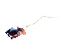 VALICLUD Acrylic Highland Cow Ornament Decorative Cartoon Cattle Hanging Pendant for Christmas Tree Car Window Home Party Festival Decoration