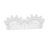 VALICLUD Acrylic Lash Tweezer Holder for Eyelash Extensions Stable Base Tweezers Organizer for Beauty Salons and Lash Studios Multi-Functional Display Stand for Neat Workspace