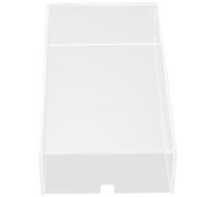 VALICLUD Acrylic Mouse Protective Case Dirt-proof Easy to Clean Protective Cover for Desktop Computer Mouse