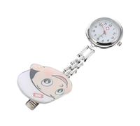 VALICLUD Acrylic Pocket Watch Clip on White Nurse for Doctors Students | Cartoon Style, Larger Dial, Easy to Carry, Decorative Effect, Practical Clip Design for Daily Use