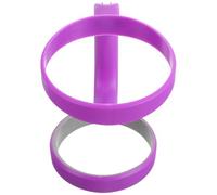 VALICLUD Adjustable 30oz Tumbler Handle with Extra Grip Purple Plastic Travel Mug Handle for Stainless Steel Beer Cups Comfortable and Secure Beer Mug for Outdoor Use