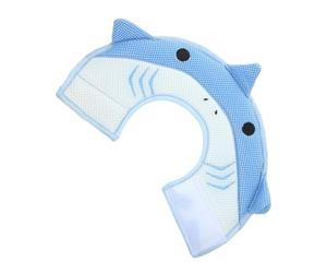 VALICLUD Adjustable Blue Shark Soft Pet Collar for Cats and Small Dogs, Protective Post-Surgery Cone to Prevent Licking and Biting, Breathable Neuter Wound Care Collar M