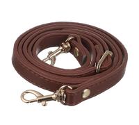 VALICLUD Adjustable Crossbody Purse Strap with Clasps Minimalist Faux Leather Shoulder Bag Replacement Belt for Handbags Chic Light with Gold Buckle Easy to Install and