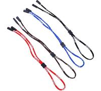 VALICLUD Adjustable Eyewear Retainer Rope 4pcs Non-slip Cloth Strap