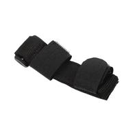 VALICLUD Adjustable Fixing Strap for Toothbrush and Spoon with Premium Oxford Fabric, Black Simple Food Aid Glove for Disabled People and Elderly, Assistive Eating Aid with Creative Fixing