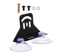 VALICLUD Adjustable Front Bumper Light Bracket with Suction Cup and Screw Mount, Car LED Bar and Fog Lamp Holder, Universal Hood Mount for Temporary Automotive Lighting