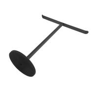 VALICLUD Adjustable Height Tabletop Purse Display Stand Easy Assembly with Stainless Steel T-shaped Hanging Rack and Space-saving Handbag Holder for Retail Store Or Home Display