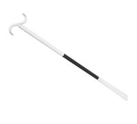VALICLUD Adjustable Long Handle Plastic Shoe Horn for Seniors and Pregnant Women Multipurpose Dressing Aid for Putting and Removing Socks Clothing Assistance Tool Portable and Detachable