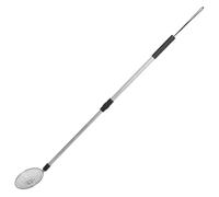 VALICLUD Adjustable Stainless Steel Egg Grabber with Telescopic Handle 17.3"-29.5" - Wire Chicken Egg Basket for Poultry Coop