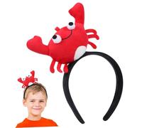 VALICLUD Adorable Crab Headdress Soft Party Headband for Boys and Lightweight Cartoon Hair Accessory Safe Fit for Various Head Shapes Supplies for Holiday Celebrations and Photo Memories