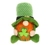 VALICLUD Adorable Patrick's Day Gnome Doll Irish Gnome Ornament Festival Decor for Home Unique for Boys and Girls Friends Cheerful Patrick's Day Decoration