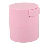 VALICLUD Airtight Transparent Lash Storage Container with Press Dispensing for Lash Extension Adhesive Spacious Glue Jar Easy Glue Level Monitoring and Waste Reduction