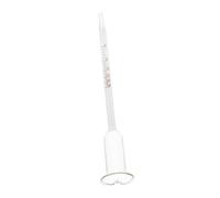 VALICLUD Alcohol Content Accurate Glass Vinometer for Wine Spirits Testing Durable Hydrometer for Home Brewing Distilling Easy to Read Scale Lightweight Design Safe for Wine Making and