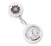 VALICLUD Alloy Nurse Fob Watch, Clip-on Hanging Pocket Watch with Stable Attachment and Adjustable Weekday Display, for Nurses, Paramedics and Doctors