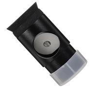 VALICLUD Aluminium Alloy Collimation Eyepiece for Newtonian Reflector Telescope, Metal Optical Cheshire Eyepiece, Short Version Calibration Tool for Astronomical Telescope Alignment