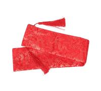 VALICLUD American Mahjong Rack Sleeve Drawstring Pouch Thickened Red Dragon Pattern Protective Sleeve for Rack Pushers Soft Scratch-resistant Material Board Game Supplies