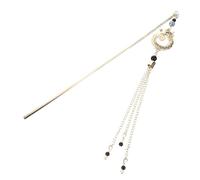 VALICLUD Ancient Style Chinese Zodiac Dragon Hair Stick with Tassel Metal Hanfu Hairpin for Weddings Cosplay Parties Classic Traditional Hair Accessory for Women