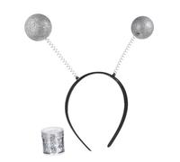 VALICLUD Antenna Headband Glowing Headwear Space Costume Accessory for Adults Halloween Dress up Comfortable Plastic Band