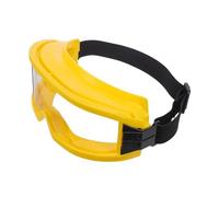 VALICLUD Anti Fog Safety Goggles with Adjustable Headband, Heat Resistant Yellow Industrial Eye Protection for Mowing, Laboratory, and Chemical Use