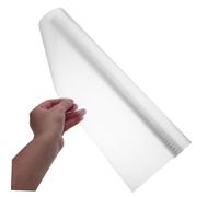 VALICLUD Anti-glare Frosted Window Privacy Film Static Cling Removable Matte Decorative Frosting for Bathroom Kitchen Front Door Sidelight Blocking Sunlight and UV Protection