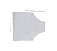 VALICLUD Apron with Adjustable Straps and Pocket for Hair Stylists Painters Chefs Nail Artists Dishwashing Kitchen Cooking Protection