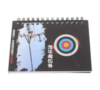 VALICLUD Archery Scorebook for Archers, Pocket Paper Notepad for Training and Matches, Score Log with Detailed Analysis Support, Easy to Carry for Tournament Use