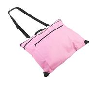 VALICLUD Art Portfolio Bag with Thickened Handle Large Capacity Drawing Board Carrier for Travel Sketching Paints Storage Portable Multi-Function Art Supply Organizer Tote in Pink