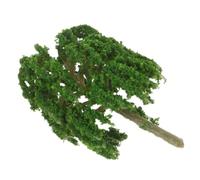 VALICLUD Artificial Mini Weeping Willow Tree Small Plastic Garden Landscaping Decor for House Model Indoor Office Micro Landscape Gifts