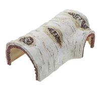 VALICLUD Artificial Resin Tree Trunk Hideout for Pet Reptiles and Fish, Multi-functional Aquarium Decoration Natural and Beautiful Simulated Tree Trunk Design, for Aquarium Or Pond