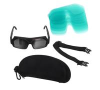 VALICLUD Auto Darkening Welding Goggles Set with Adjustable Strap, 20 Protective Lens Covers, Solar Powered Self Darkening Eyewear for Welding, Grinding, and Cutting - Protective Safety