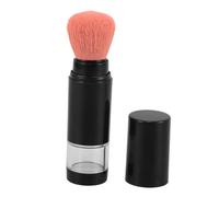 VALICLUD Automatic Powder Spray Makeup Brush Portable Blush and Foundation Brush with Even Application for Travel Go Use Multifunctional Bristles in Stylish Dusty