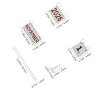 VALICLUD Back to School Bulletin Board Calendar with Magnetic Installation and Large Visual Design, Classroom Hanging Decoration Featuring Date Cards for Calendar, for Teachers in Home