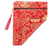 VALICLUD Bag Buddhist Scriptures Bag Cloth Book Pouch Wallet for Women Bible Carrying Case Zipper for Books