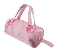 VALICLUD Ballet Dance Shoulder Bag for - Pink Ballerina Tote with Dance Storage Pouch for Ballet Recitals, Classes, and Gym Use