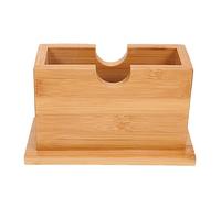 VALICLUD Bamboo Tissue Organizer Box for Desktop and Car Multi Purpose Napkin Holder Storage Container Smooth Finish Towel Dispenser for Home Office Bathroom Use