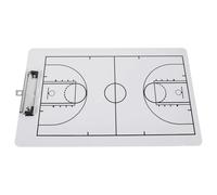 VALICLUD Basketball Match Board Portable Sturdy PVC Basketball Coaching Board for Indoor Use