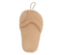 VALICLUD Bath Shower Scrubber Lightweight Exfoliating Slippers for Adults Compact Body Wash Tool with Rich Bubble Creation for Family Friends
