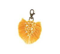 VALICLUD Beautiful Keyring Tassels Handcrafted Keychain Fashionable Bag Decor Keyring for Car