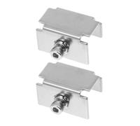 VALICLUD Bed Clips for Precise Printing Platform Stainless Steel 2pcs for Glass, Universal Compatibility with No Surface Damage, Stable Glass Plate Clamp 3d Printer Heated Bed